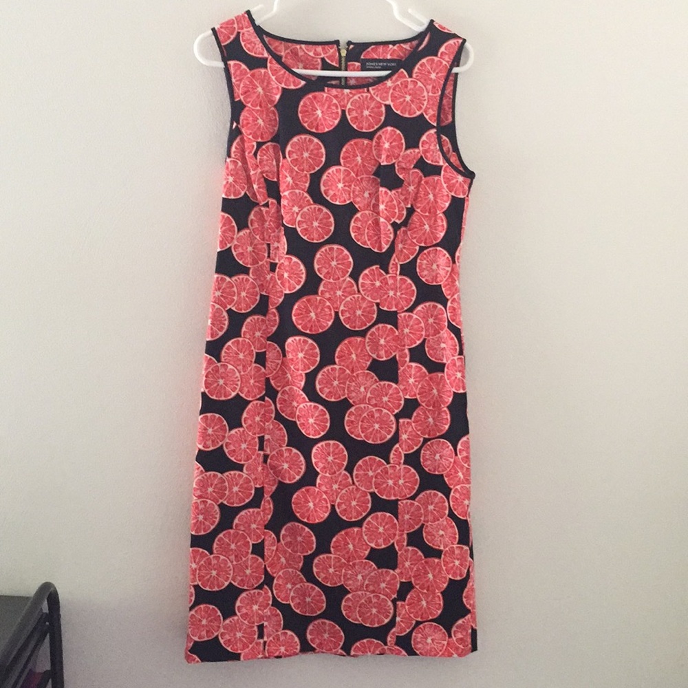Jones New Grapefruit Sheath Dress sz 4